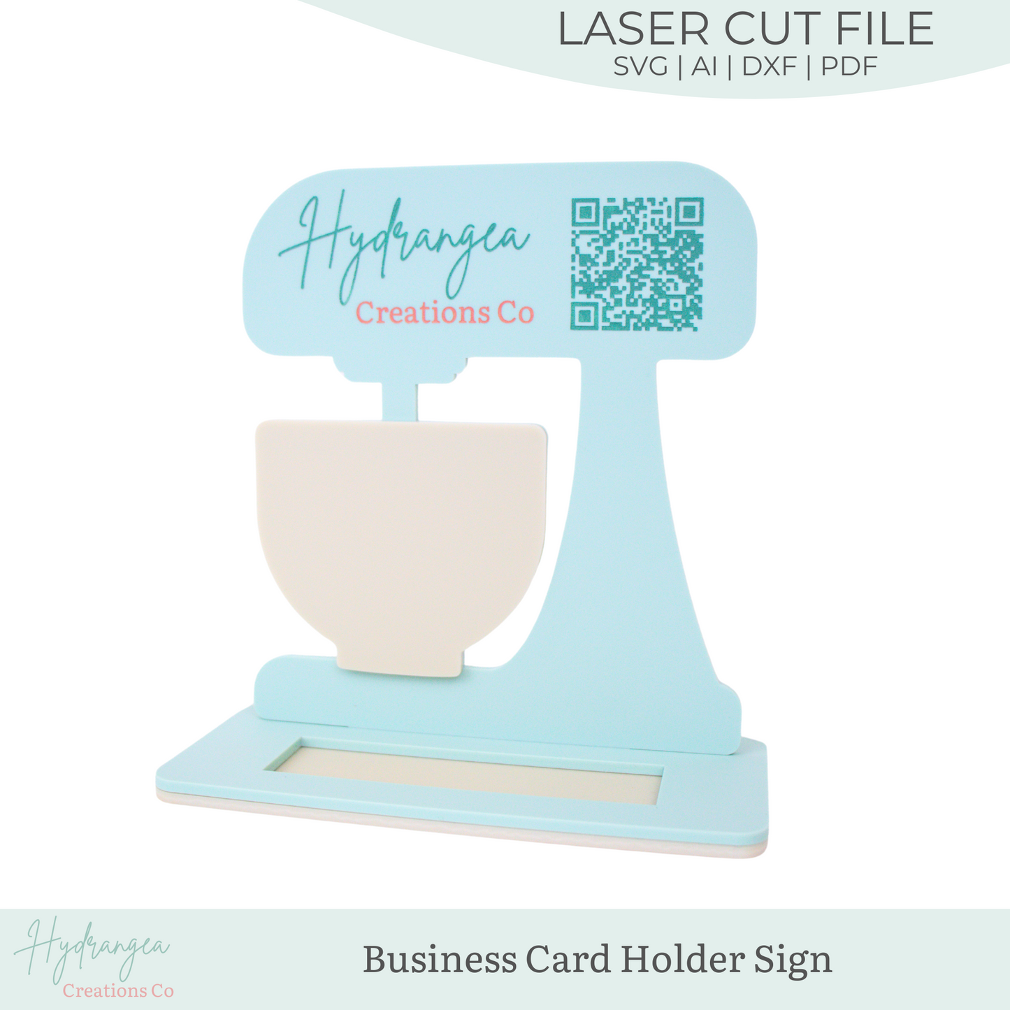 Baker Cake Stand Mixer | Laser Cut SVG File