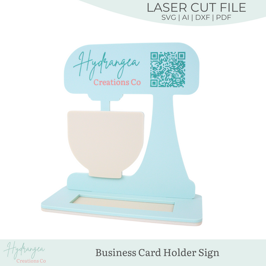 Baker Cake Stand Mixer | Laser Cut SVG File