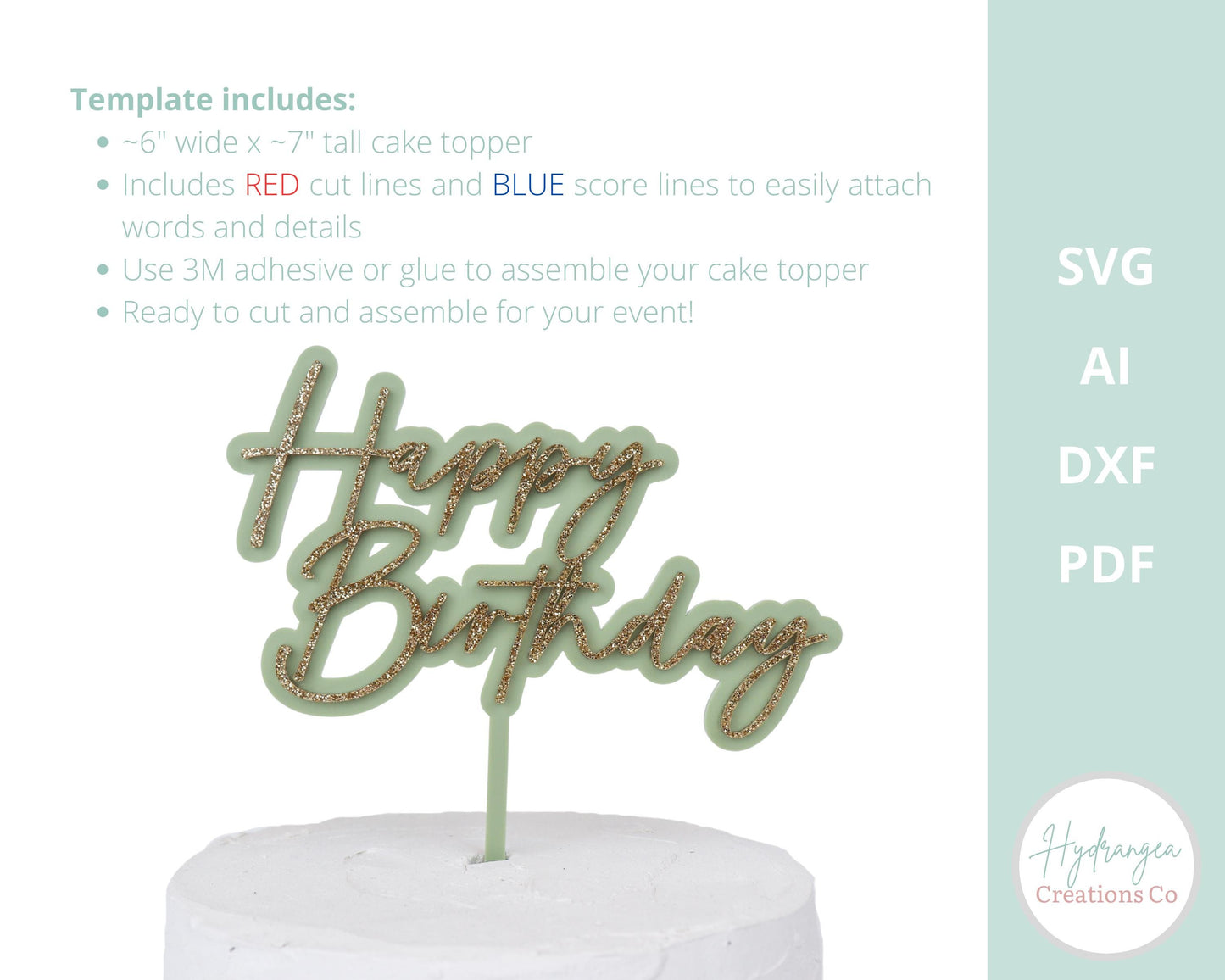 Berry First Birthday Cake Topper SVG Laser Cut File | Strawberry Sweet Theme Birthday Party | Event Decor Laser File | Glowforge SVG Files