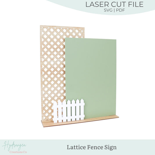 Double Rectangle Sign Lattice SVG Glowforge Laser Cut Files, Wedding Template, Social Media Sign, Payment QR Code, Signature Drink Bar Menu