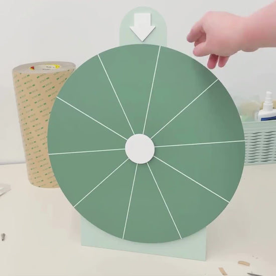 Spinning Wheel Laser Cut File SVG | Acrylic Prize Wheel | Spin the Wheel | Market Booth Display Craft Show | Event Game Digital Download